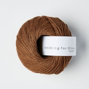 Knitting for Olive Pure Silk - Cognac